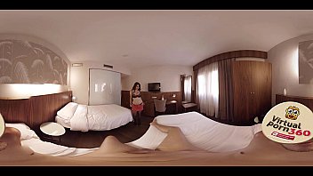 VR Porn Brunette fucked in a hotel room