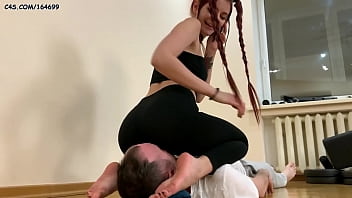 Carefree Empress Sofi With Pigtails and Tight Leggings - Full Weight Ignored Facesitting (Preview)