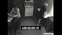 Web cam office slut urinates in her rivals lunch in revenge show